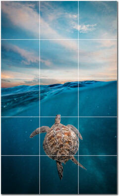 Picture-Tiles.com 12'' x 12'' Satin Ceramic Decorative Mural