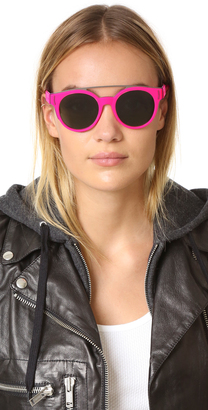 Givenchy Rubber Aviator Sunglasses