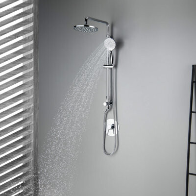 KIBI Circular Complete Shower System with Rough in-Valve