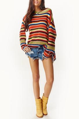 Wildfox Couture Blanket Pullover