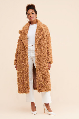 caramel teddy jacket