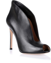 Thumbnail for your product : Gianvito Rossi Black leather Vamp bootie