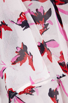 Thumbnail for your product : Diane von Furstenberg Nami Pussy-bow Layered Printed Georgette Blouse