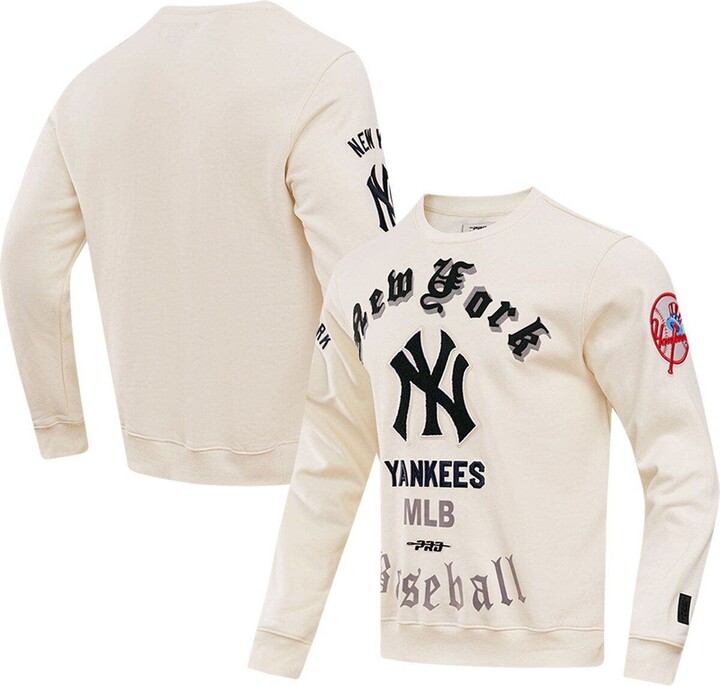 Men's Pro Standard Cream New York Yankees Cooperstown Collection Retro