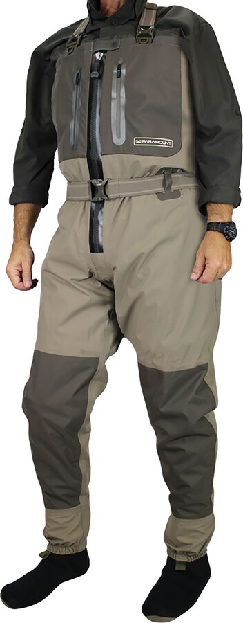 Paramount Deep Eddy Zippered Chest Waders, Men's, Medium, Elk
