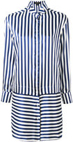 Burberry - striped shirt dress - 