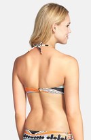 Thumbnail for your product : Volcom 'Party Crasher' Print Bandeau Bikini Top (Juniors)
