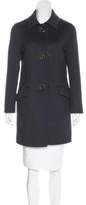 Thumbnail for your product : Ferragamo Wool Knee-Length Coat