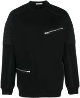 Thumbnail for your product : Givenchy zip detail sweatshirt