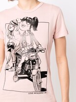 Thumbnail for your product : Love Moschino 80s dolls T-shirt