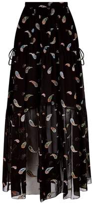 Chloé Paisley Midi Skirt