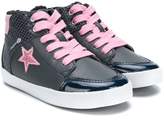 Thumbnail for your product : Geox Kids star lace up sneakers
