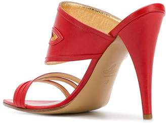 Vivienne Westwood cross strap sandals