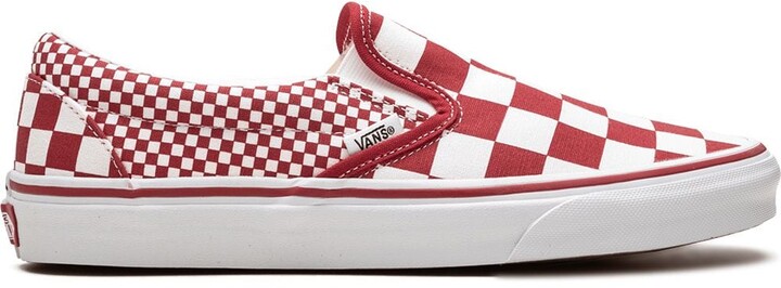 red checkered vans high tops