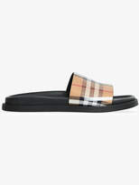 Burberry vintage check and leather sl 