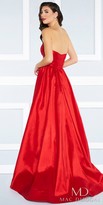 Thumbnail for your product : Mac Duggal Strapless Sweetheart A-line Overskirt Evening Dress