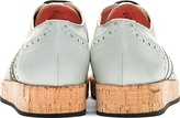 Thumbnail for your product : Studio Pollini Grey Cork Sole Oxford Brogues