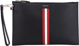 Men's Leather Benery Pouch by Bally