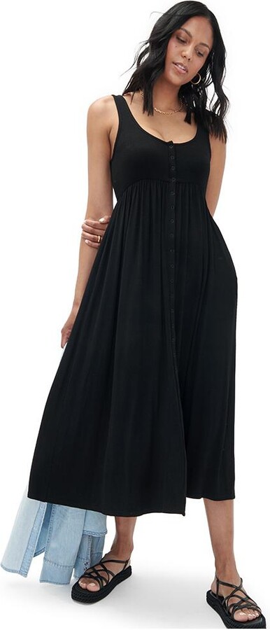 Hatch Maternity The Softest Rib Nursing Tank Dress