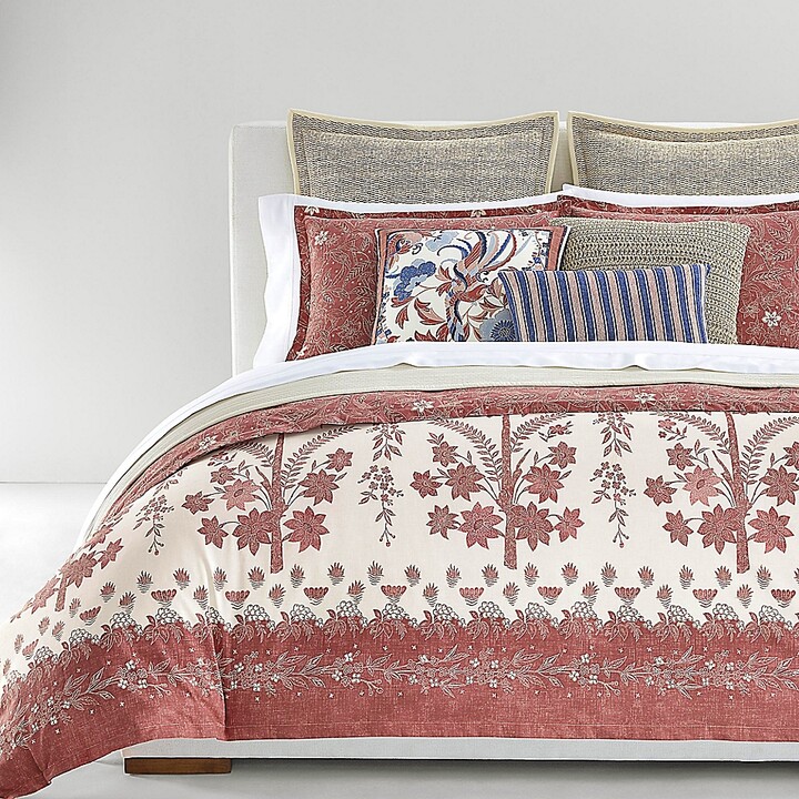 Victoria Crochet Roses QUEEN Comforter Set 7PCS New Creative Linens 8024E 