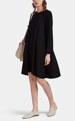 Co Women's Crepe Raglan-Sleeve Shift Dress - Black