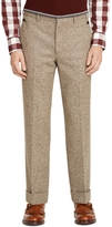 Thumbnail for your product : Brooks Brothers Green Donegal Belt Loop Trousers