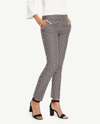 Ann Taylor The Petite Ankle Pant in Daisy Jacquard - Kate Fit