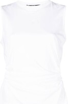 Thumbnail for your product : Karl Lagerfeld Paris Cut-Out Organic Cotton Tank Top