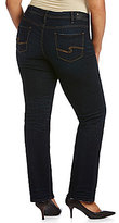 Thumbnail for your product : Silver Jeans Co. Plus Aiko Straight-Leg Jeans