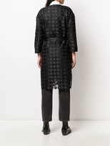 Thumbnail for your product : Karl Lagerfeld Paris Embroidered Circle Lace Coat