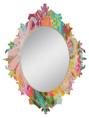 Deny Designs Oval Decorative Wall Mirror