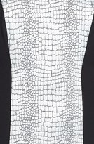 Thumbnail for your product : Calvin Klein Cap Sleeve Jacquard Panel Sheath Dress (Plus Size)