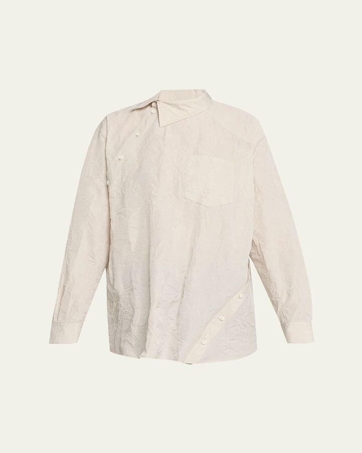 Peter Do Kiko Spiral Button-Down Shirt