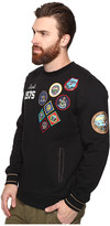 Thumbnail for your product : Staple Patch Quilted Crew Neck