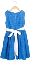Thumbnail for your product : Helena Girls' Open Knit A-Line Dress