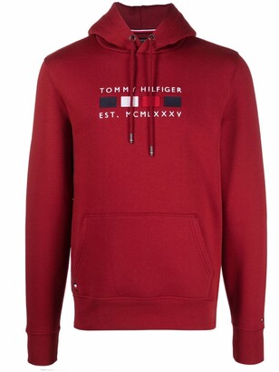 Tommy Hilfiger Red Men's Sweatshirts & Hoodies | Shop the world's largest  collection of fashion | ShopStyle