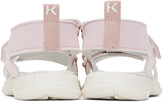 Thumbnail for your product : Kenzo Kids Pink Velcro Sandals