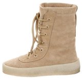 Thumbnail for your product : Yeezy Suede Crepe Ankle Boots