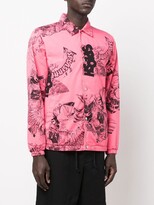 Thumbnail for your product : Comme des Garçons Shirt Graphic-Print Shirt Jacket