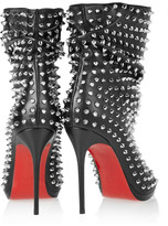 Thumbnail for your product : Christian Louboutin Guerilla 120 studded leather ankle boots