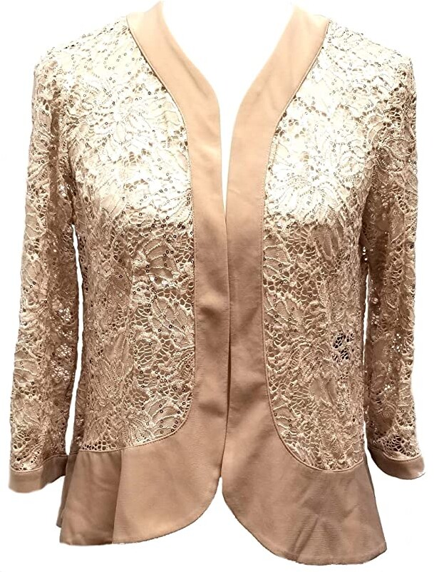 gold evening jacket