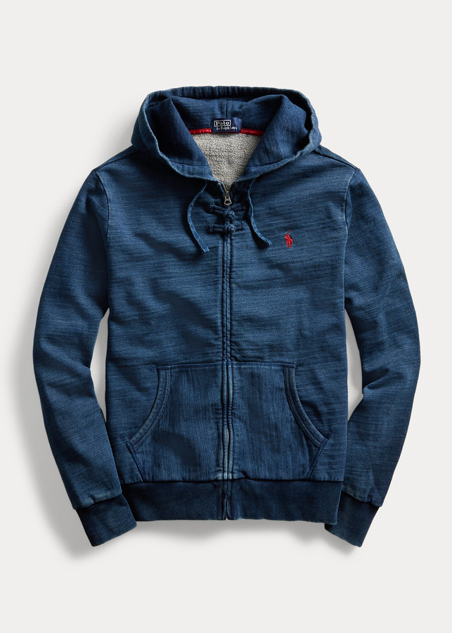 Ralph Lauren Polo CLOT Indigo Hoodie - ShopStyle