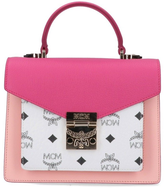 mcm pink handbag