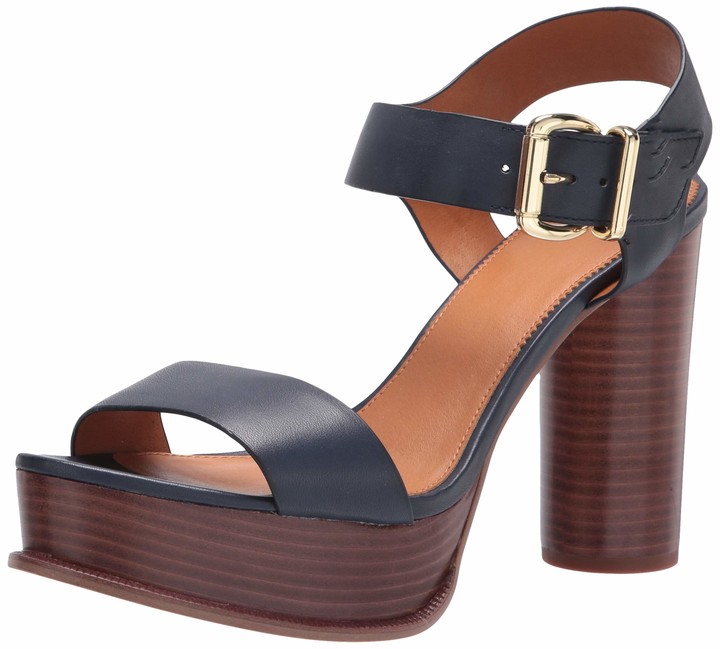 franco sarto navy sandals