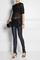 Thumbnail for your product : Helmut Lang Stretch-leather leggings