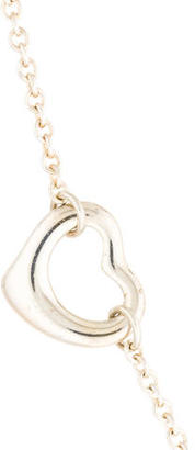 Tiffany & Co. Five Station Open Heart Necklace