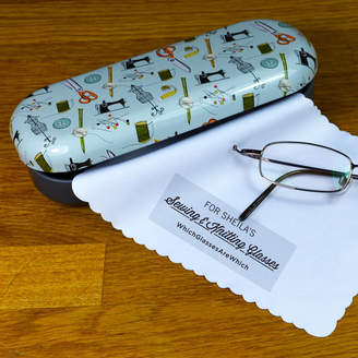 Which Glasses Are Which? Personalised Sewing & Knitting Glasses Case