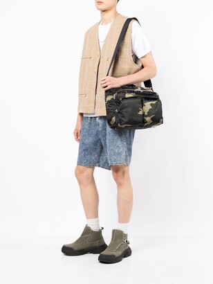 Porter-Yoshida & Co Camouflage-Print Shoulder Bag