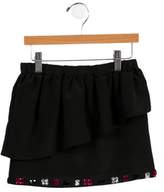 Thumbnail for your product : Milly Girls' Embellished Peplum Skirt w/ Tags black Girls' Embellished Peplum Skirt w/ Tags
