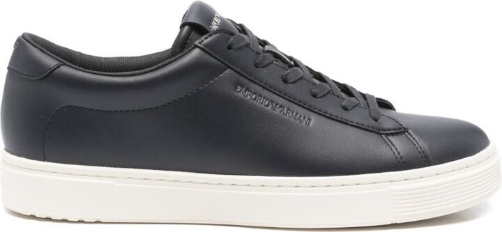 Emporio Armani Leather Sneakers